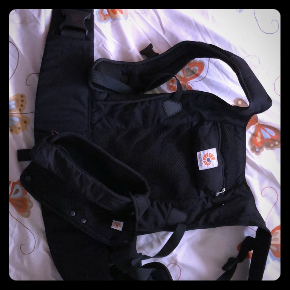 Ergo baby Ventus black mesh